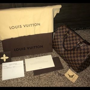 Louis Vuitton Damier Speedy 30